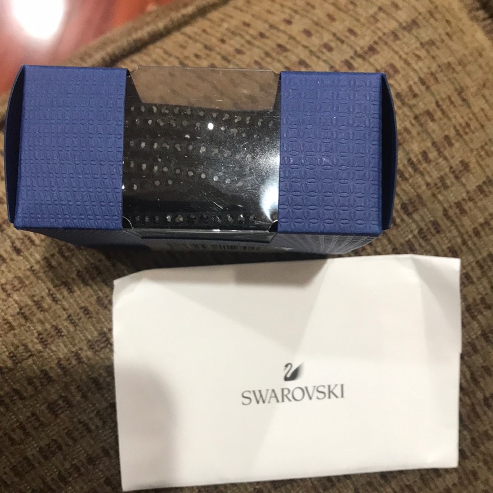 Black Swarovski bracelet